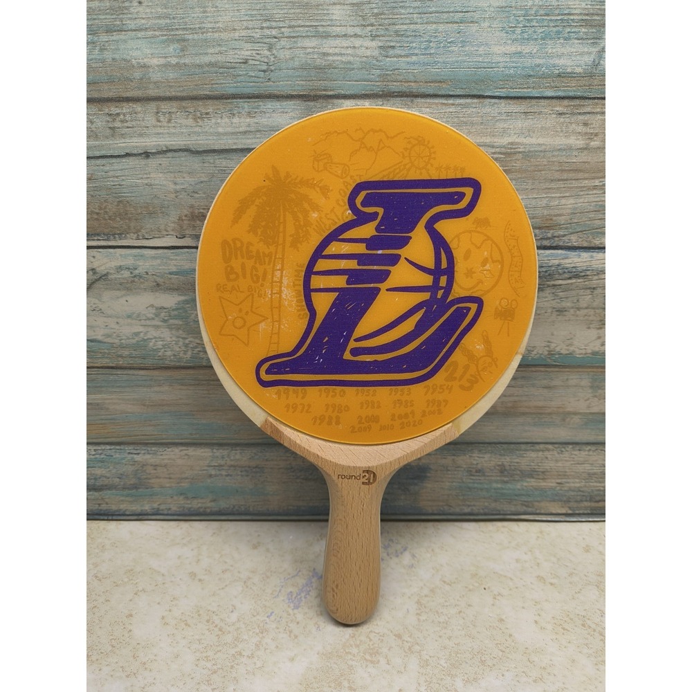 round21 Los Angeles Lakers Table Tennis Paddle‎ Rubber